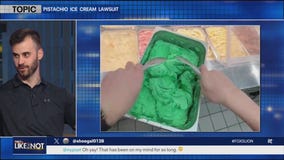 When is pistachio ice cream NOT pistachio ice cream?