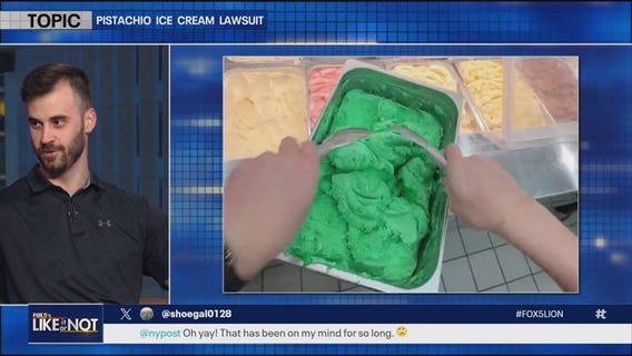 When is pistachio ice cream NOT pistachio ice cream?