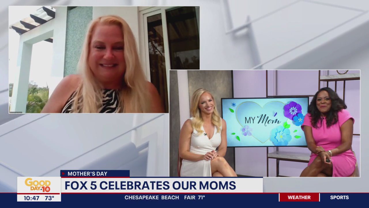 FOX 5?s Jacqueline Matter celebrates her mom for Mother?s Day