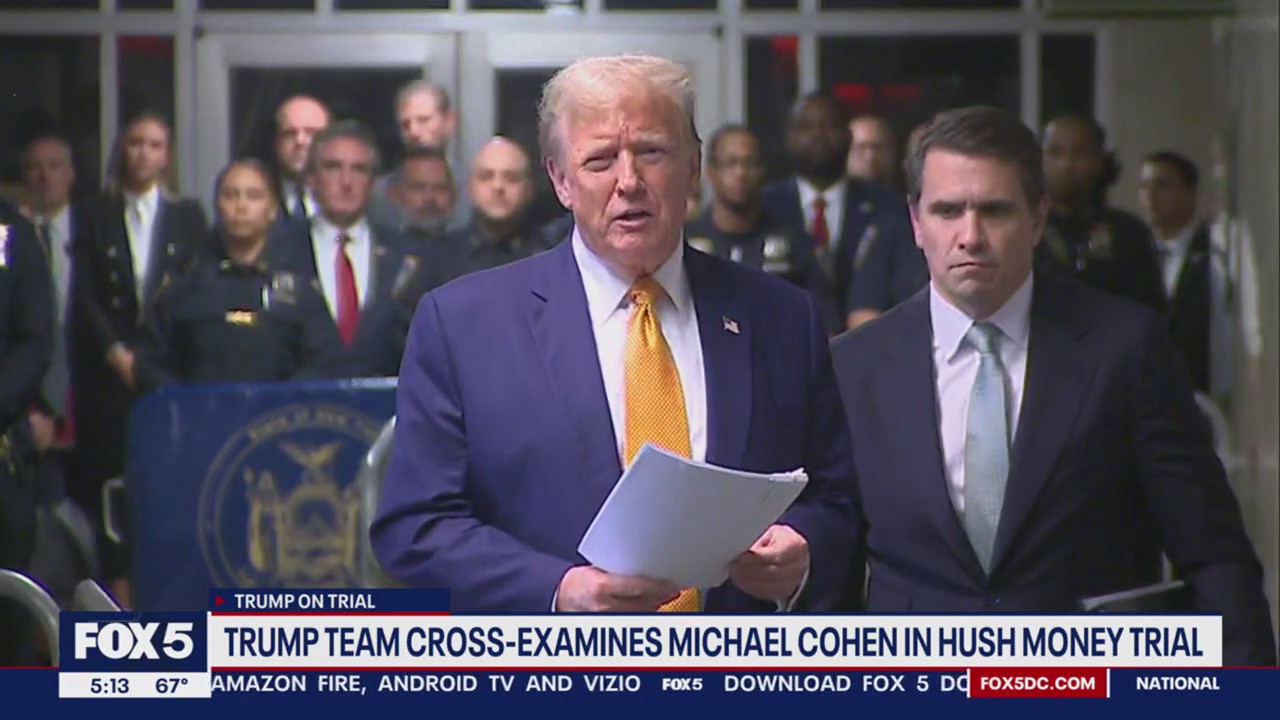 Trump Hush money trial: Defense hammers Michael Cohen | FOX 5 DC