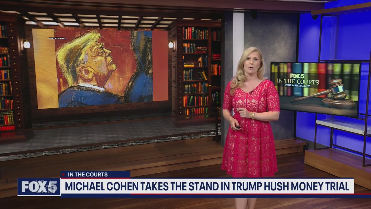 Michael Cohen takes the stand in Trump hush money trial