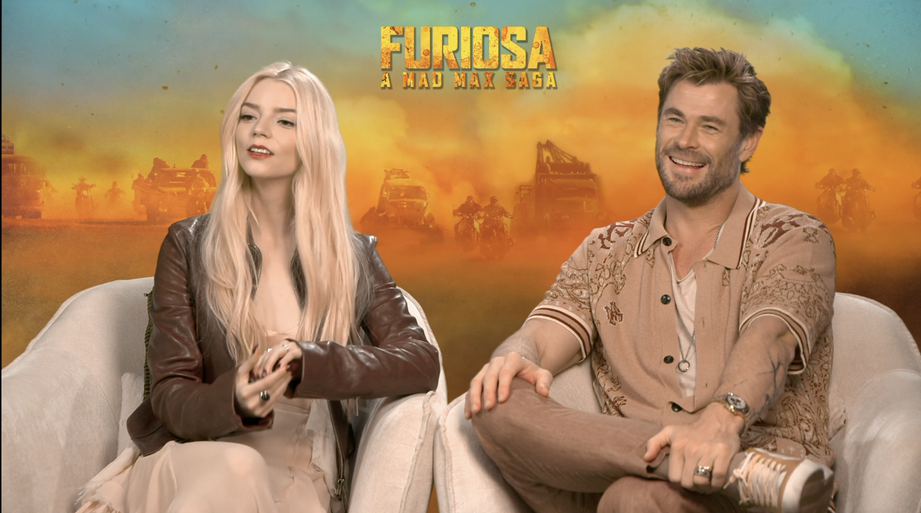 Anya Taylor-Joy & Chris Hemsworth talk FURIOSA and more!