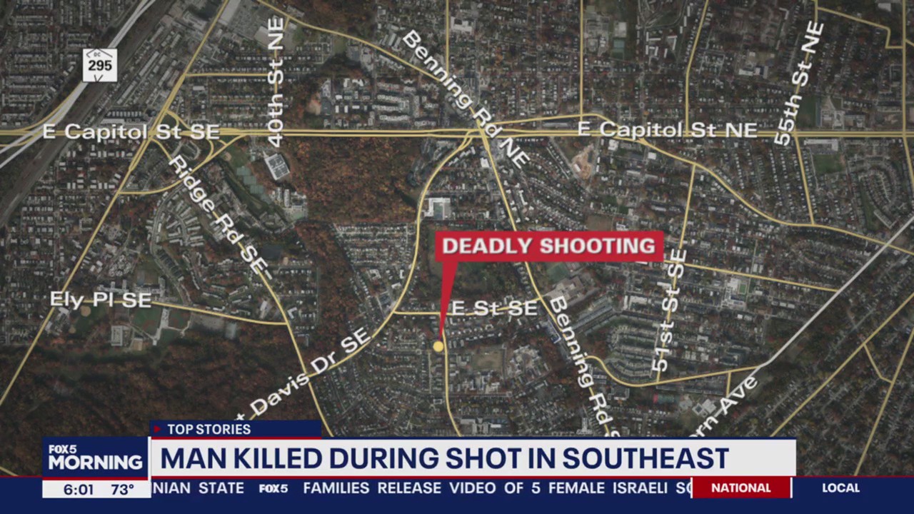 Man killed in southeast DC shooting | FOX 5 DC