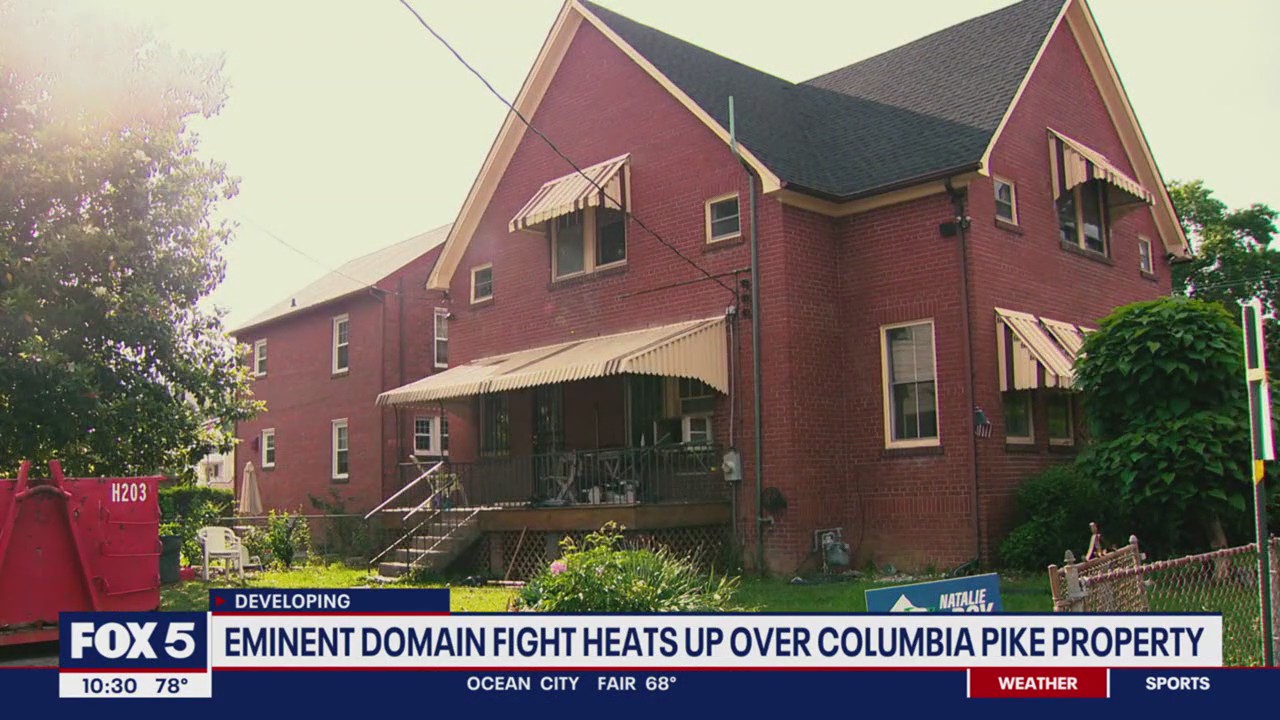 Eminent domain fight continues over historic Arlington property | FOX 5 DC