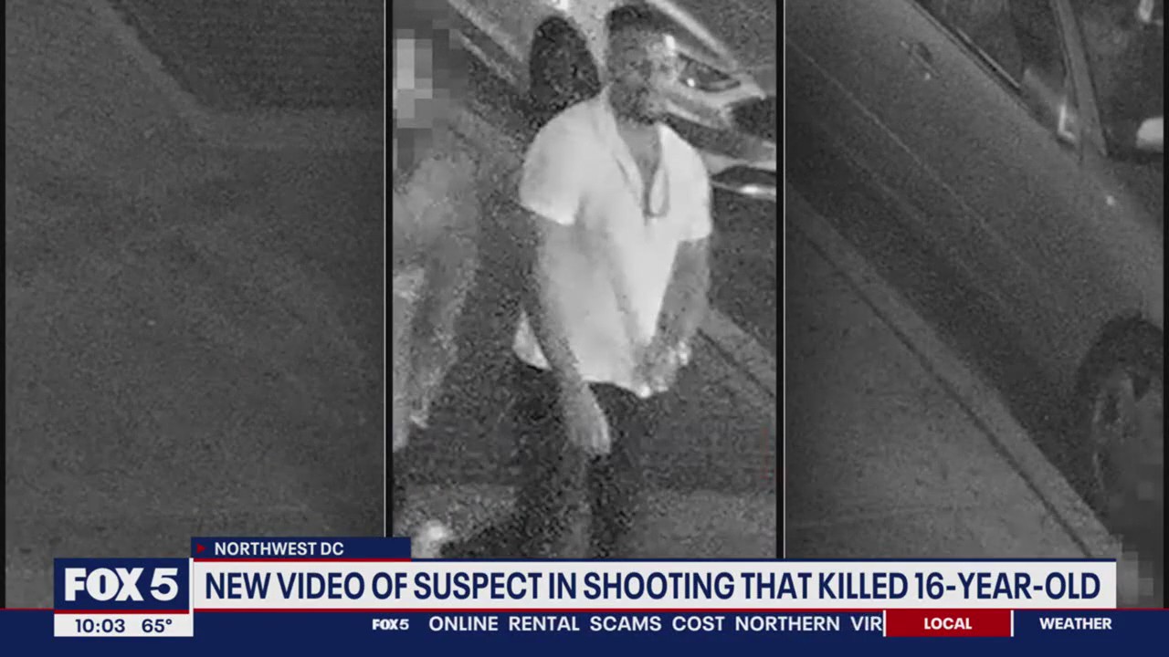 Video shows person of interest in shooting that killed 16-year-old near ...