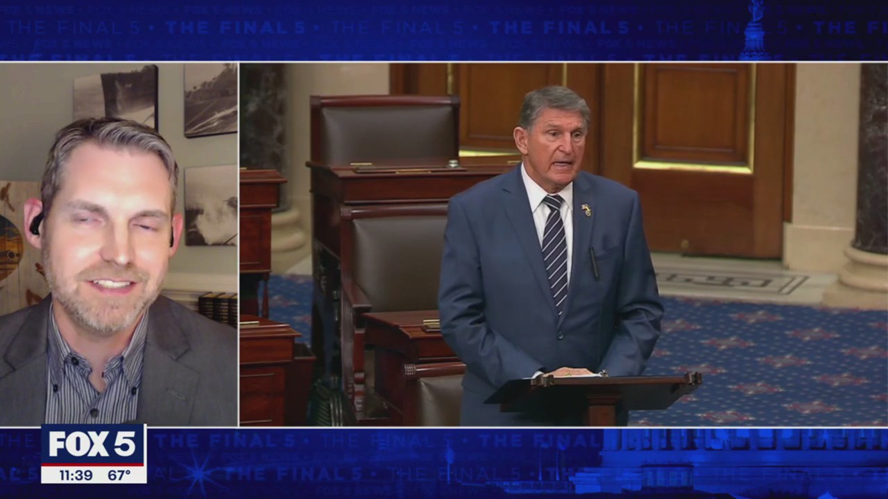 What does Manchin's departure from Democratic Party mean for West Virginia?