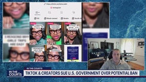 TikTok and creators suing U.S. government over potential ban