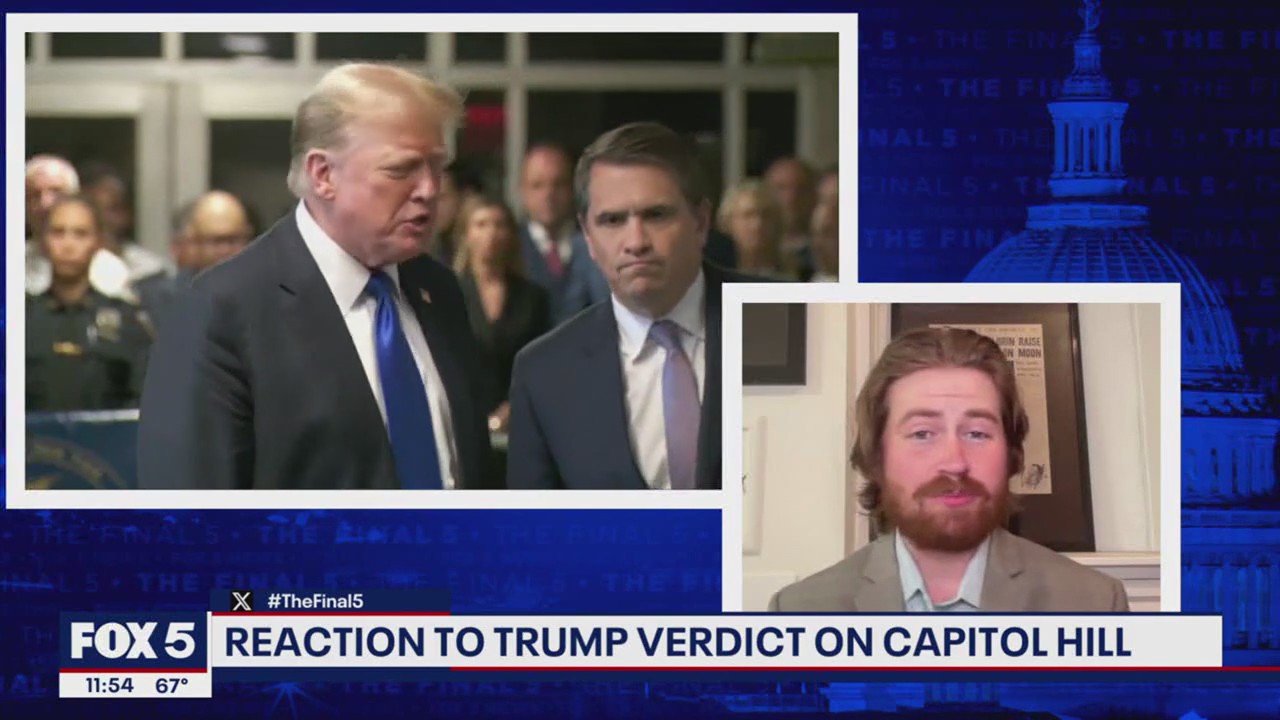 Capitol Hill reacts to Trump verdict