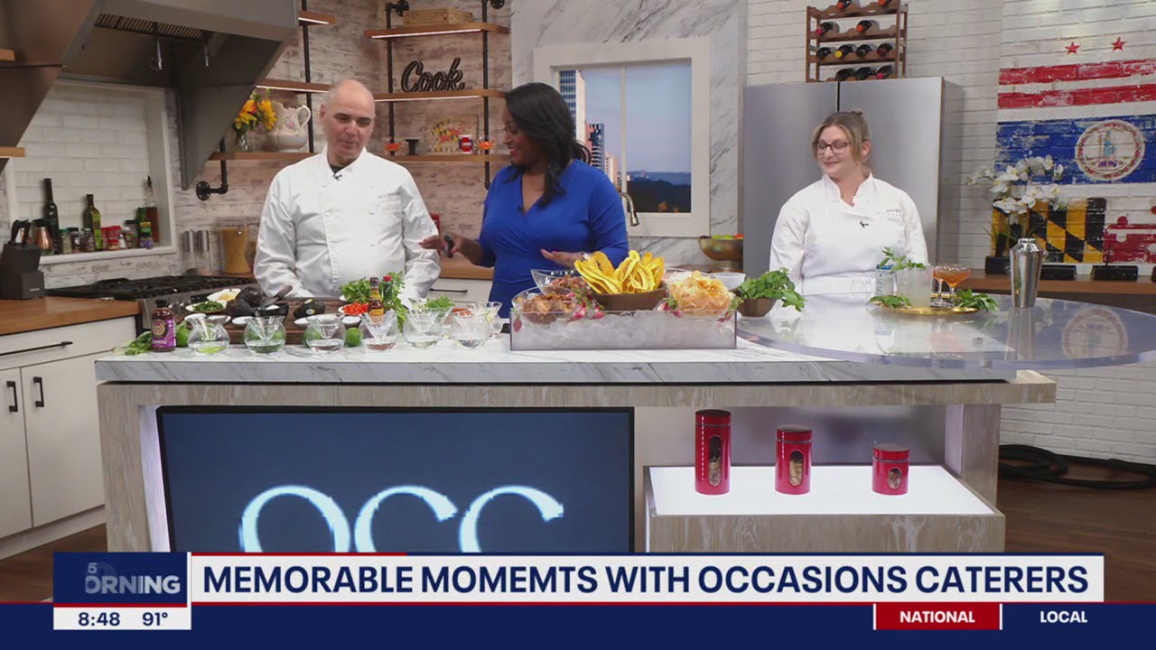 A one-of-a-kind experience with Occasions Caterers