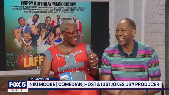 Hangin' with Mark Curry and Comedian Niki Moore ahead of DC comedy show
