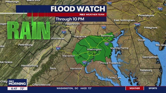 FOX 5 Weather forecast for Wednesday, June 5