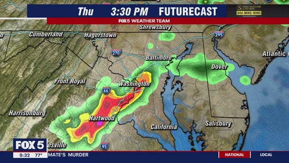 FOX 5 Weather forecast for Thursday, June 6