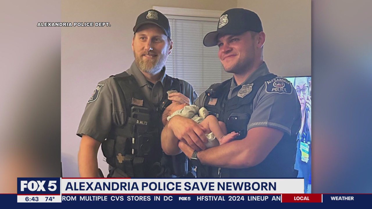 Alexandria police save newborn | FOX 5 DC