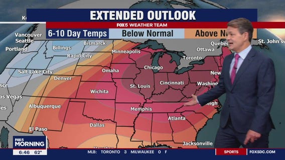 FOX 5 Weather forecast for Wednesday, June 12