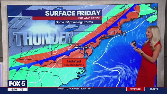 FOX 5 Weather forecast for Friday, June 14