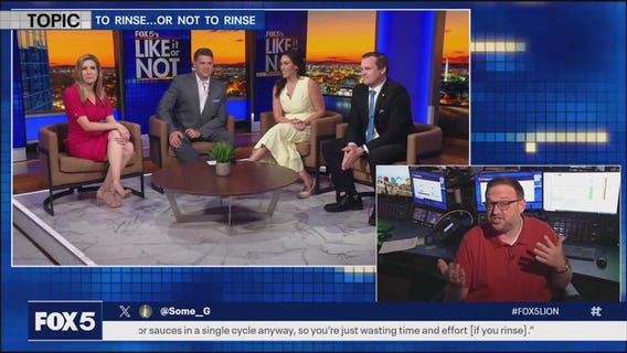 Dishwashing: scrape, rinse, repeat, or neither?