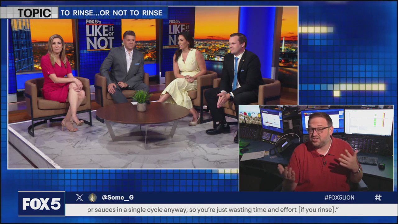 Dishwashing: scrape, rinse, repeat, or neither?