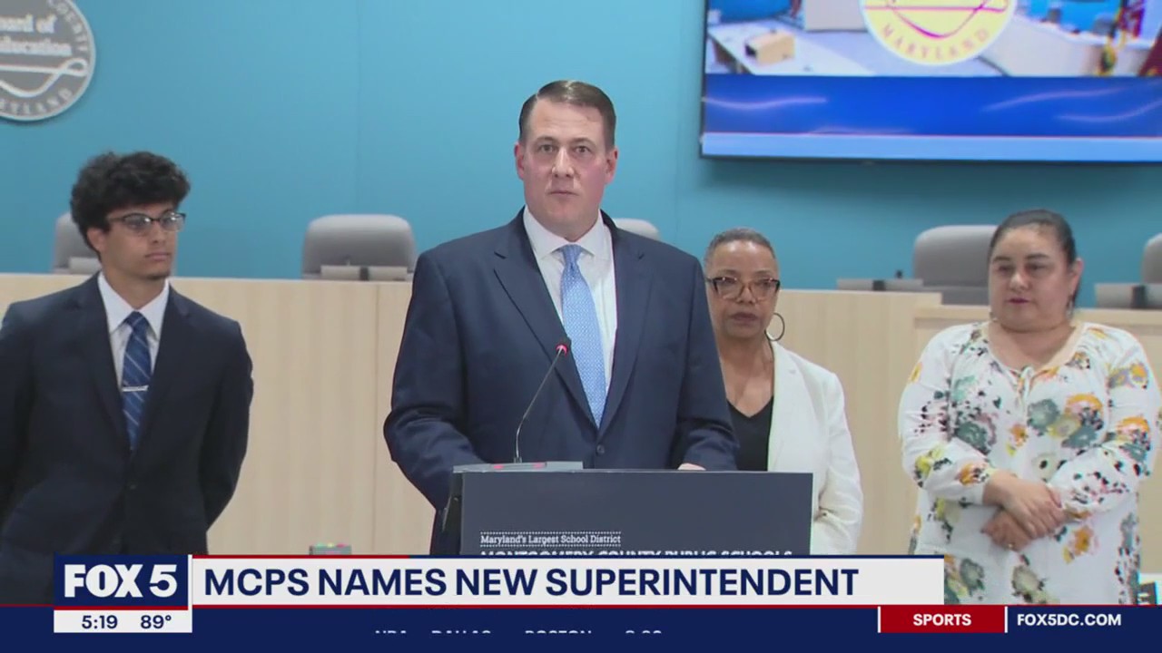 Montgomery County Public Schools announces new superintendent | FOX 5 DC