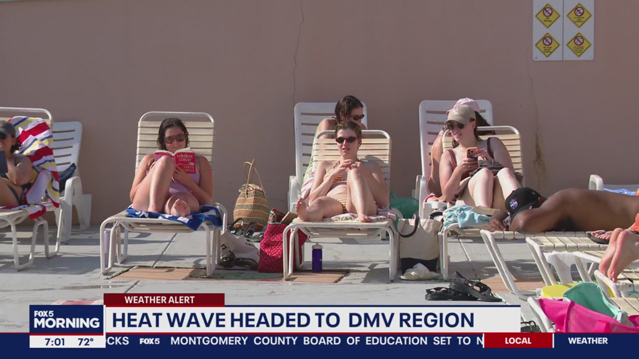 Heat wave headed to DMV region | FOX 5 DC