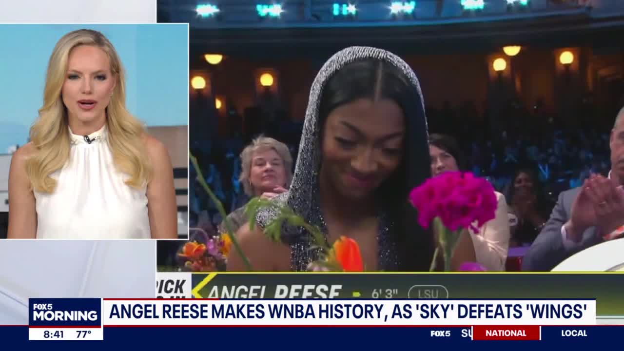 WNBA Star Angel Reese makes history, breaks rookie record