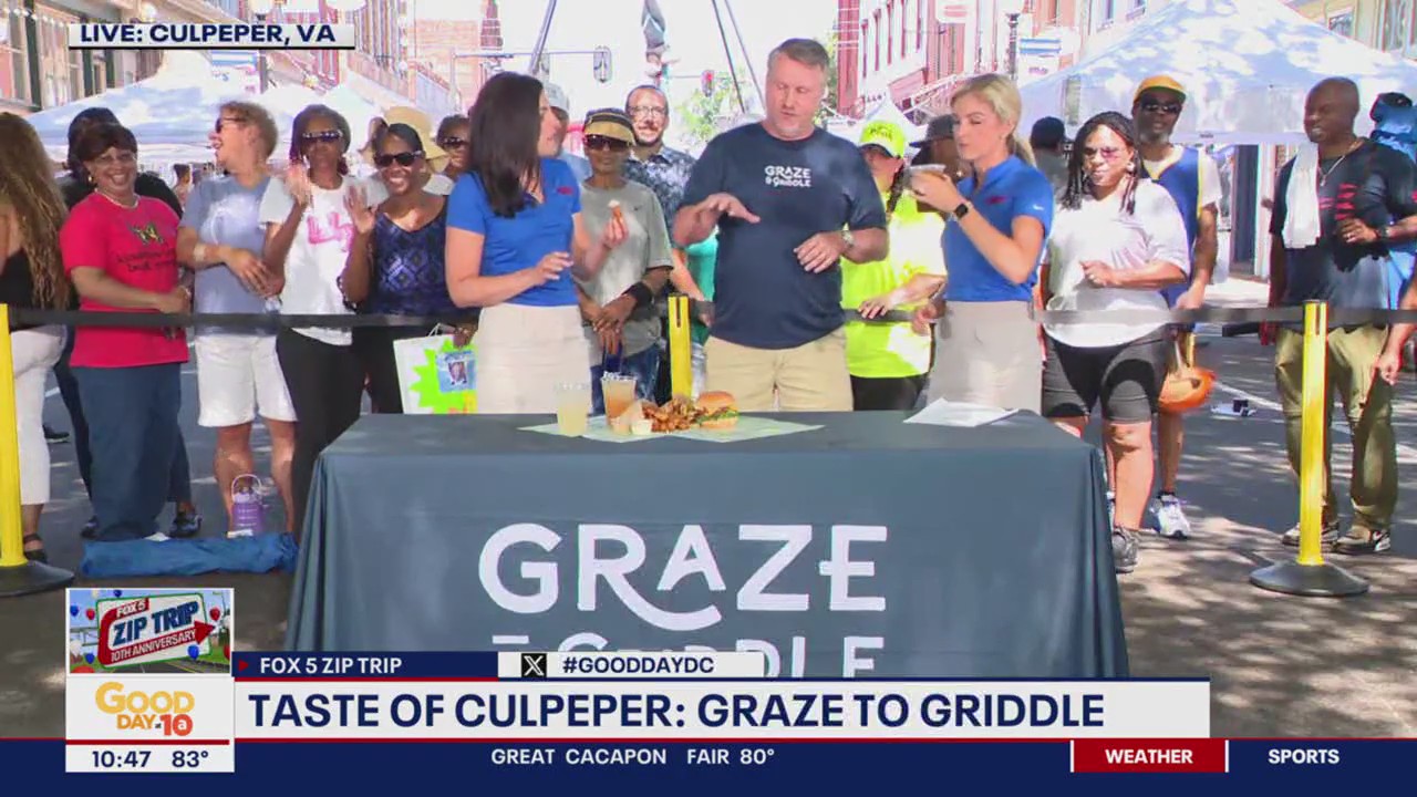 Taste of Culpeper: Graze to Griddle