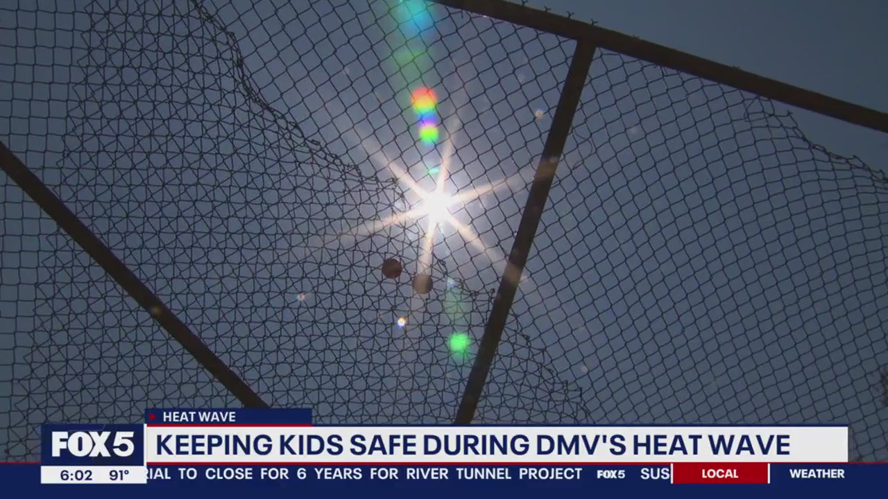 Keeping kids safe during DMV heatwave | FOX 5 DC