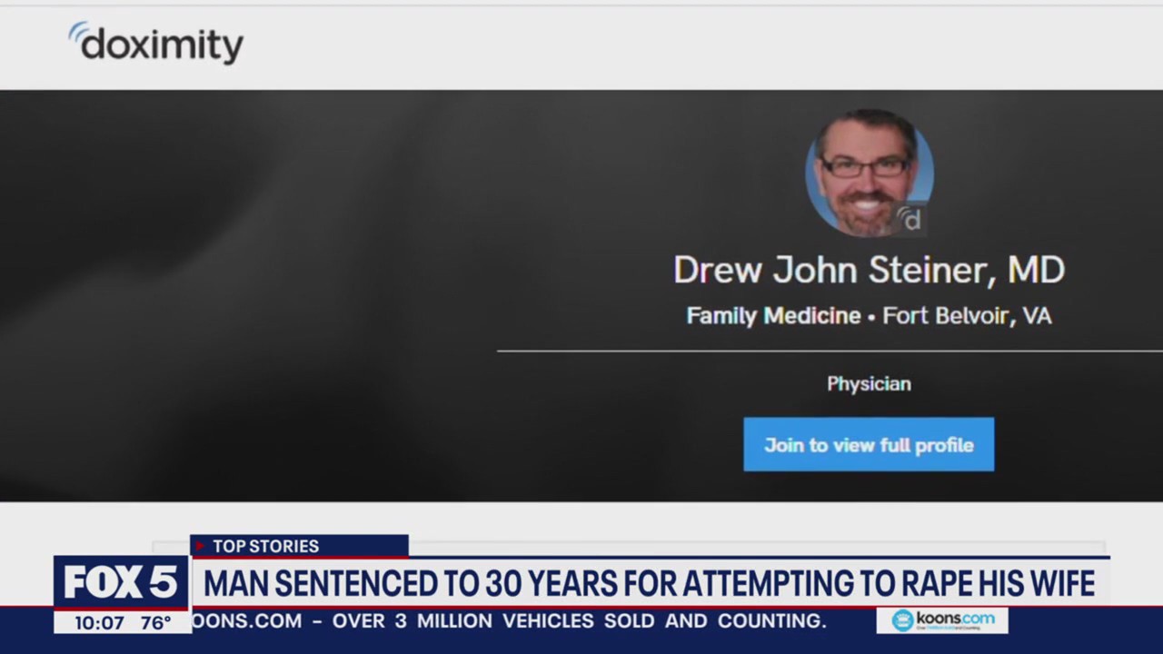 Man sentenced to 30 years for attempting to rape his wife | FOX 5 DC