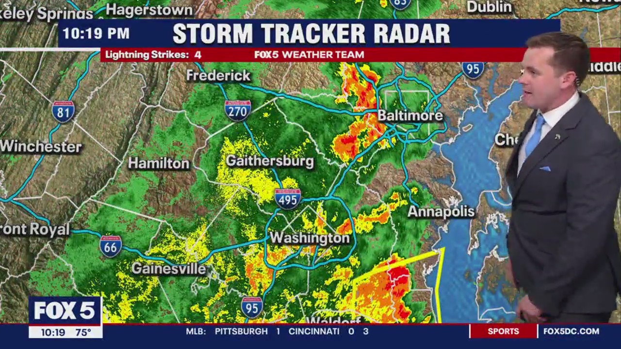Severe thunderstorms drench parts of DC region | FOX 5 DC