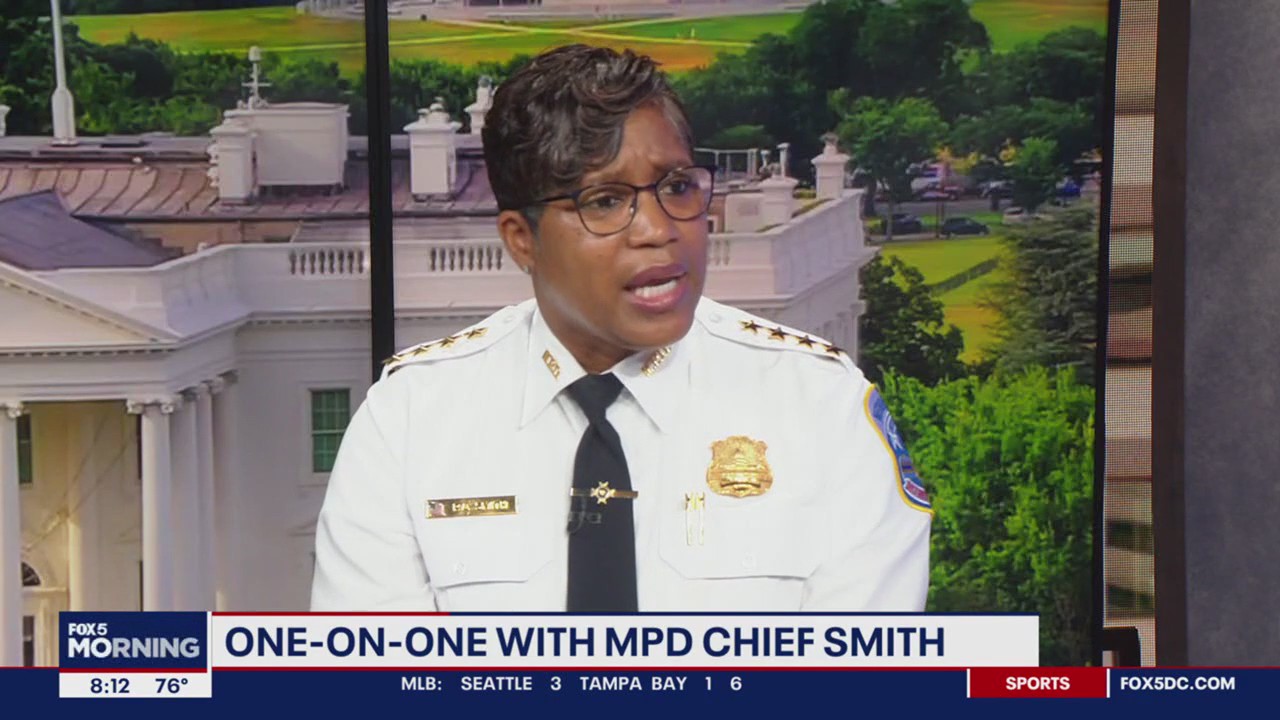 One-on-one with MPD Police Chief Pamela Smith | FOX 5 DC