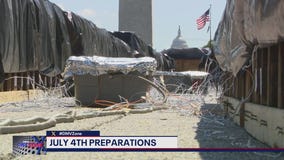 Fourth of July preparations