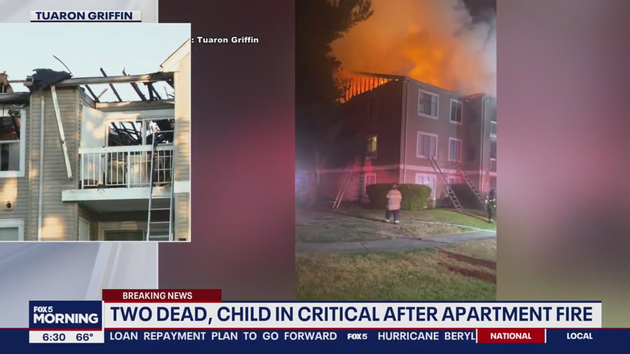 2 dead, child hurt in Largo apartment fire | FOX 5 DC