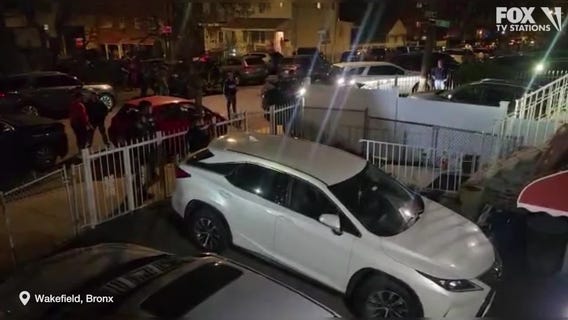 Raw: Video captures suspect's arrest in rookie NYPD cop shooting