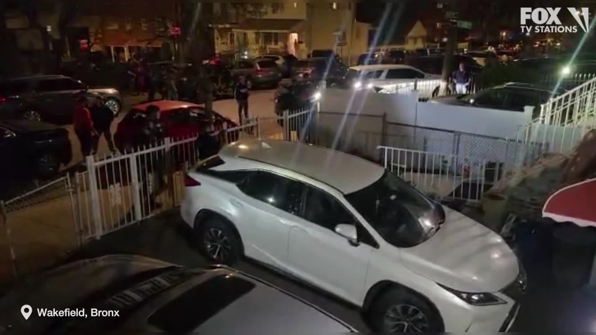 Raw: Video captures suspect's arrest in rookie NYPD cop shooting