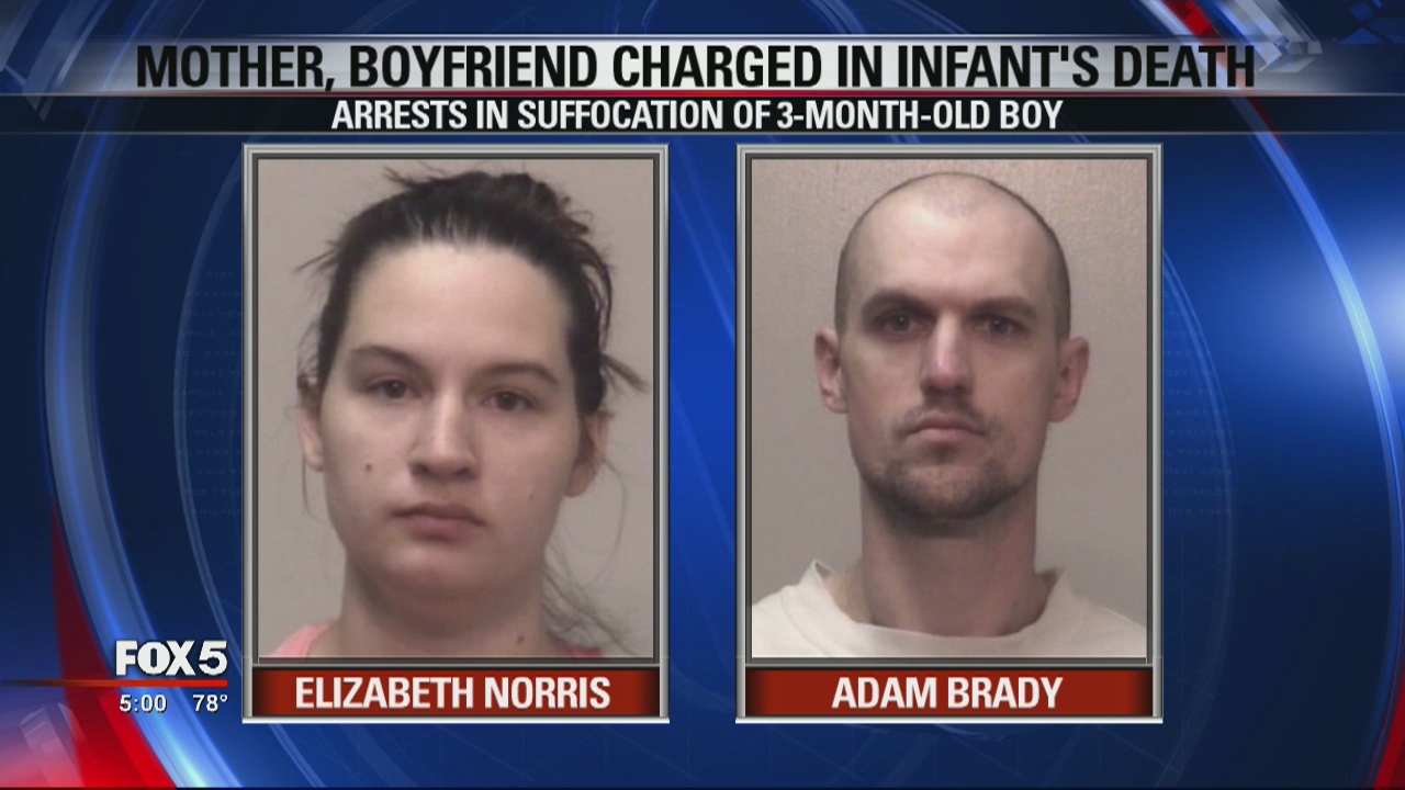 Mother, boyfriend charged in death of 3-month-old baby | FOX 5 Atlanta