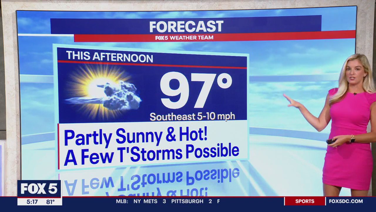 FOX 5 Weather forecast for Monday, July 8 | FOX 5 DC