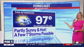 FOX 5 Weather forecast for Monday, July 8