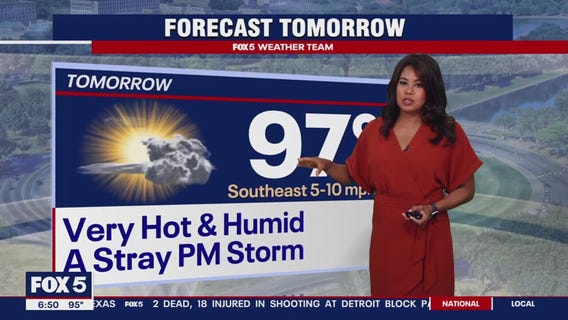 Hot, humid week ahead with feels-like temps nearing 105 degrees