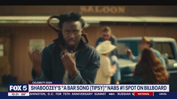 Shaboozey's "Tipsy" song grabs the #1 spot on Billboard