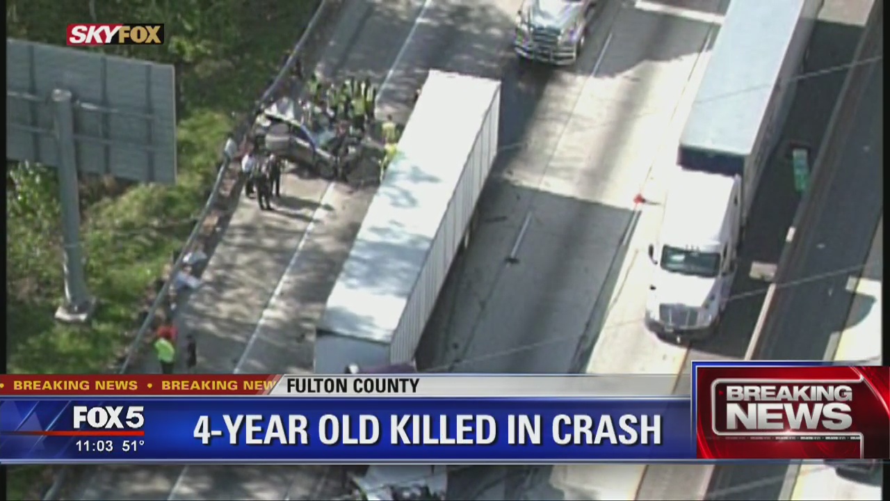 4-year-old killed in crash | FOX 5 Atlanta