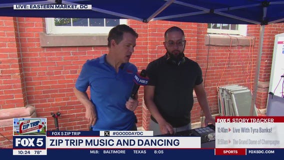 Zip Trip to Eastern Market: Music and Dancing