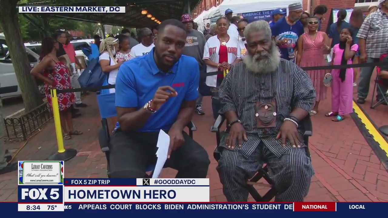 Zip Trip to Eastern Market: Hometown Hero