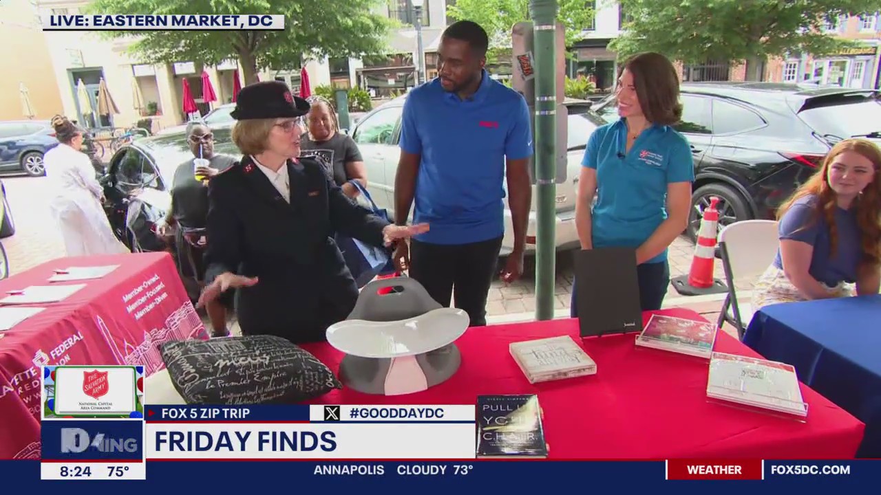 Zip Trip to Eastern Market: Friday Finds with The Salvation Army