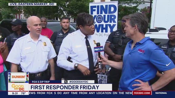 Zip Trip to Eastern Market: First Responder Friday