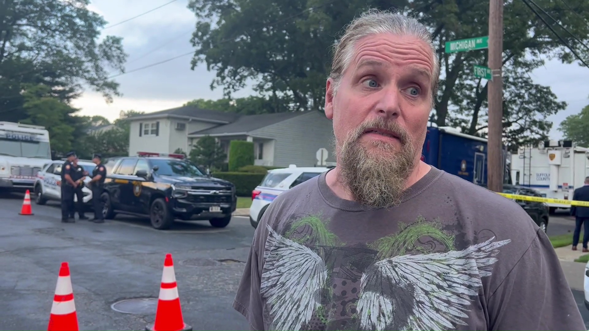 'You never know who your neighbors are'