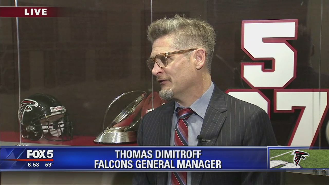 Falcons GM Thomas Dimitroff on NFL Draft