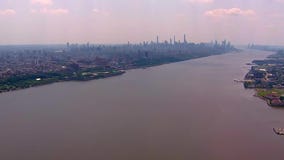 Cruising down the Hudson River