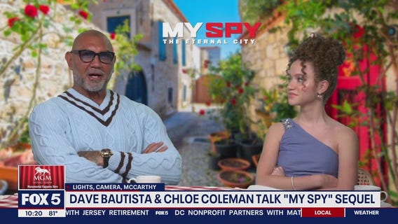 Dave Bautista and Chloe Coleman talk My Spy: The Eternal City