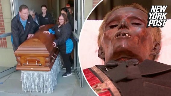 Iconic PA mummy buried after 128 years