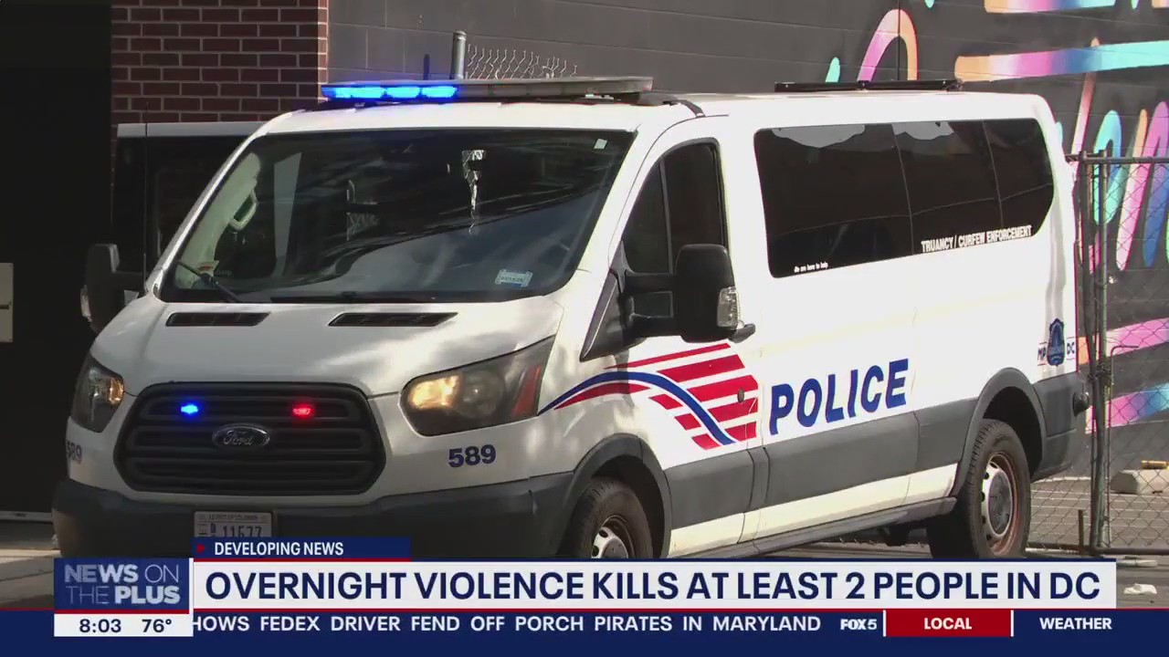 2 killed in overnight violence in Northeast DC | FOX 5 DC