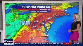 Debby remnants expected to bring heavy rain to DC region Friday into Saturday